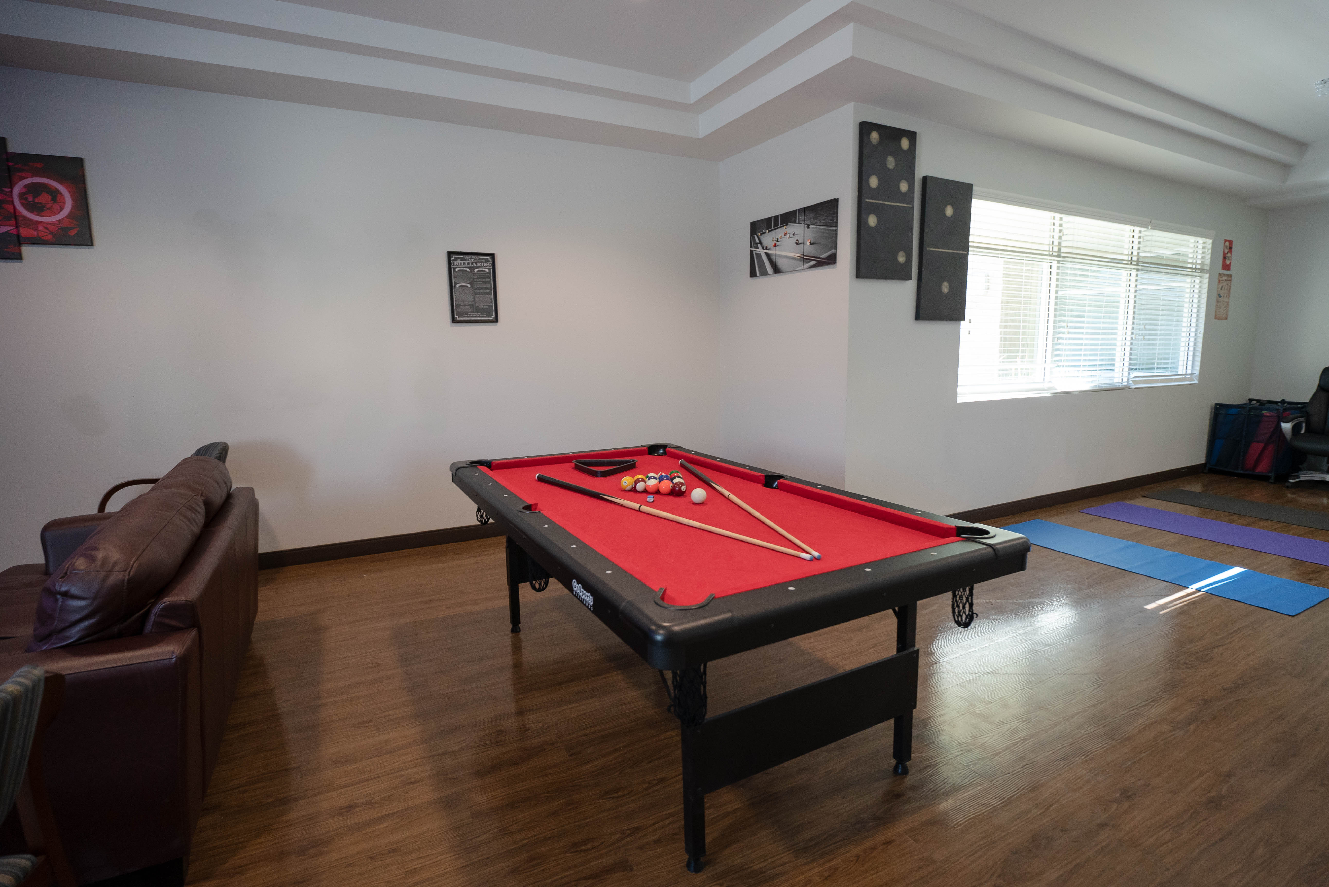 Silver State game room wide view